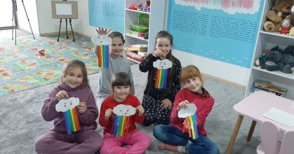 Дітлахи у Моршині на відпочинку